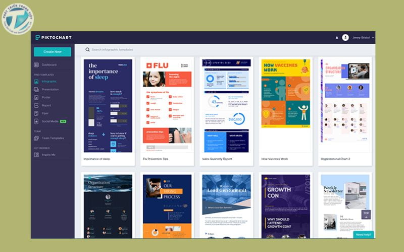 Thiết kế poster bằng Piktochart